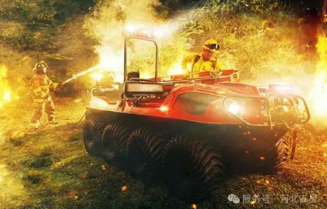 河北五星“瓦爾特·霸王龍”8×8水陸兩棲全地形車(chē)：解鎖全行業(yè)搶險新可能