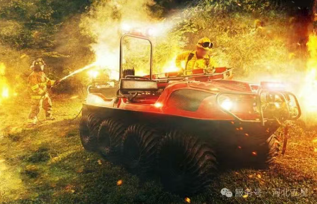 河北五星“瓦爾特·霸王龍”8×8水陸兩棲全地形車(chē)：解鎖全行業(yè)搶險新可能
